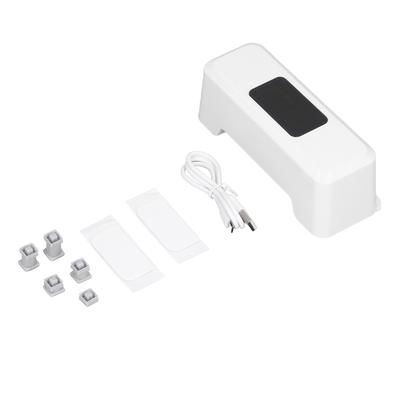 Automatic Touchless Toilet Flusher External Infrared 0.25S Induction Smart Toilet Flushing SensorWhite