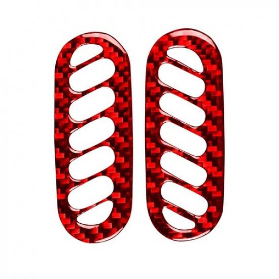 Carbon Fiber Door Pillar Air Vent Cover Trim Fit For Chevrolet Corvette C5 98-04