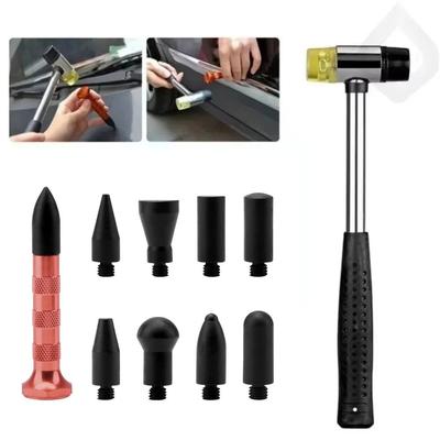 Gummihammer Lacklose Dellenreparatur-Set Metall-Tap Down Stift Karosserieteil Dellenentferner Auto Karosseriereparatur