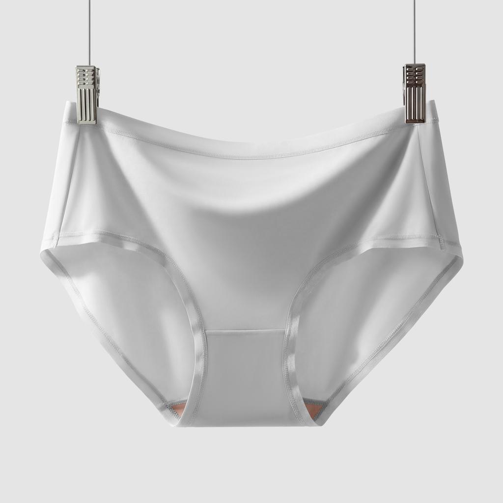 Ladies Summer A Class 0 Formaldehyde 0 Fluorescent Agent Ice Silk No Trace Naked Sense Quick Drying Briefs