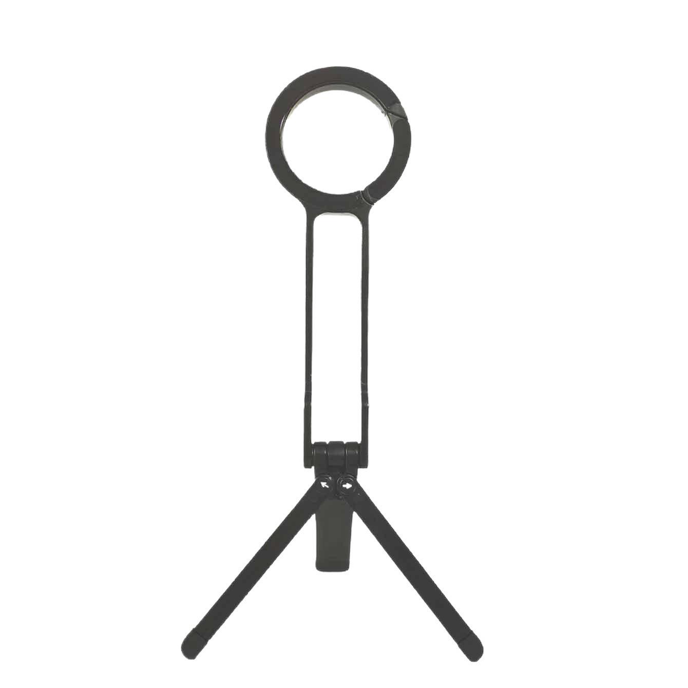 

Aluminum Alloy Magnetic Tripod Stand for Mobile Phones - Portable Folding Handheld/Desktop for Photography and Live Broadcasts.