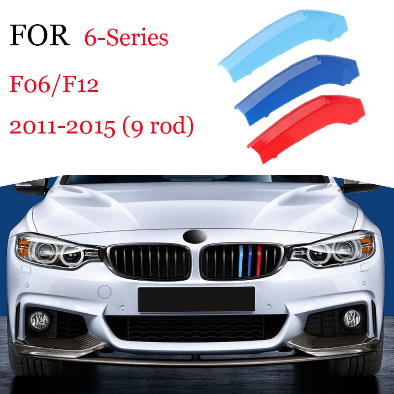 3pcs ABS Clip For BMW 6 7 8 Series F01 F02 G11 G12 Series 6 GT F06 F12 G32 GT6 G15 Car Racing Grille Strip Trim M