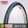 Kenda 20 Inch Folding Bicycle Tire Bike Outer Tire Durable Cycling Equipment Accessories for Bicycles 20 Inch Tire Size