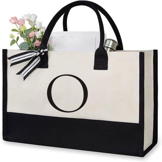 Geantă de plajă din pânză Geantă tote pentru depozitare cu mâner întărit Capacitate mare Accesorii zilnice utilizate pe scară largă Geantă tote