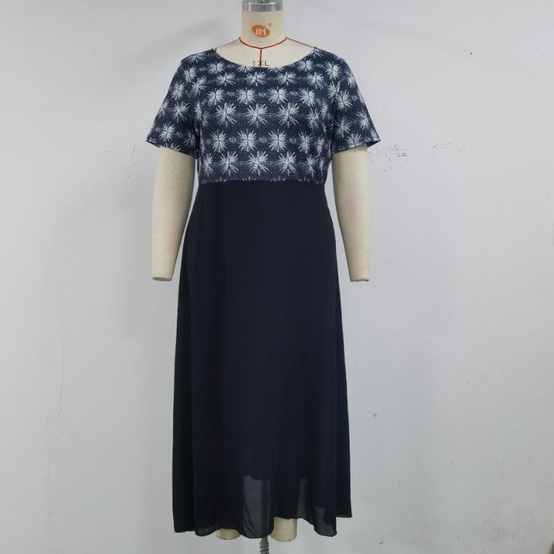 Женская одежда больших размеров – модный костюм-двойка с модным внешним видом 6XL чёрный — фото 7