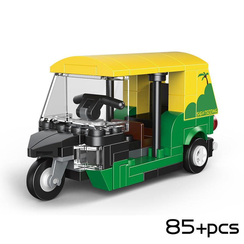 Premium-Quality Decool Compact Size High-Standard Pull Superior-Grade Back Car First-Class Building-Set First-Class Building-Bricks Top-Grade T1