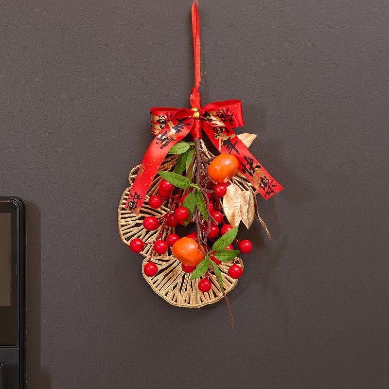 New Year's Fortune Fruit Pendant, Year of the Horse, New Porch Ornament, Spring Festival and New Year Decoration, Housewarming Atmosphere Props