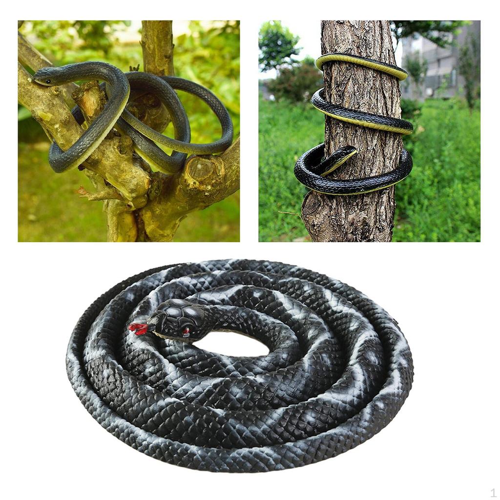 120cm Simulation Rubber Plaything Garden Props Halloween