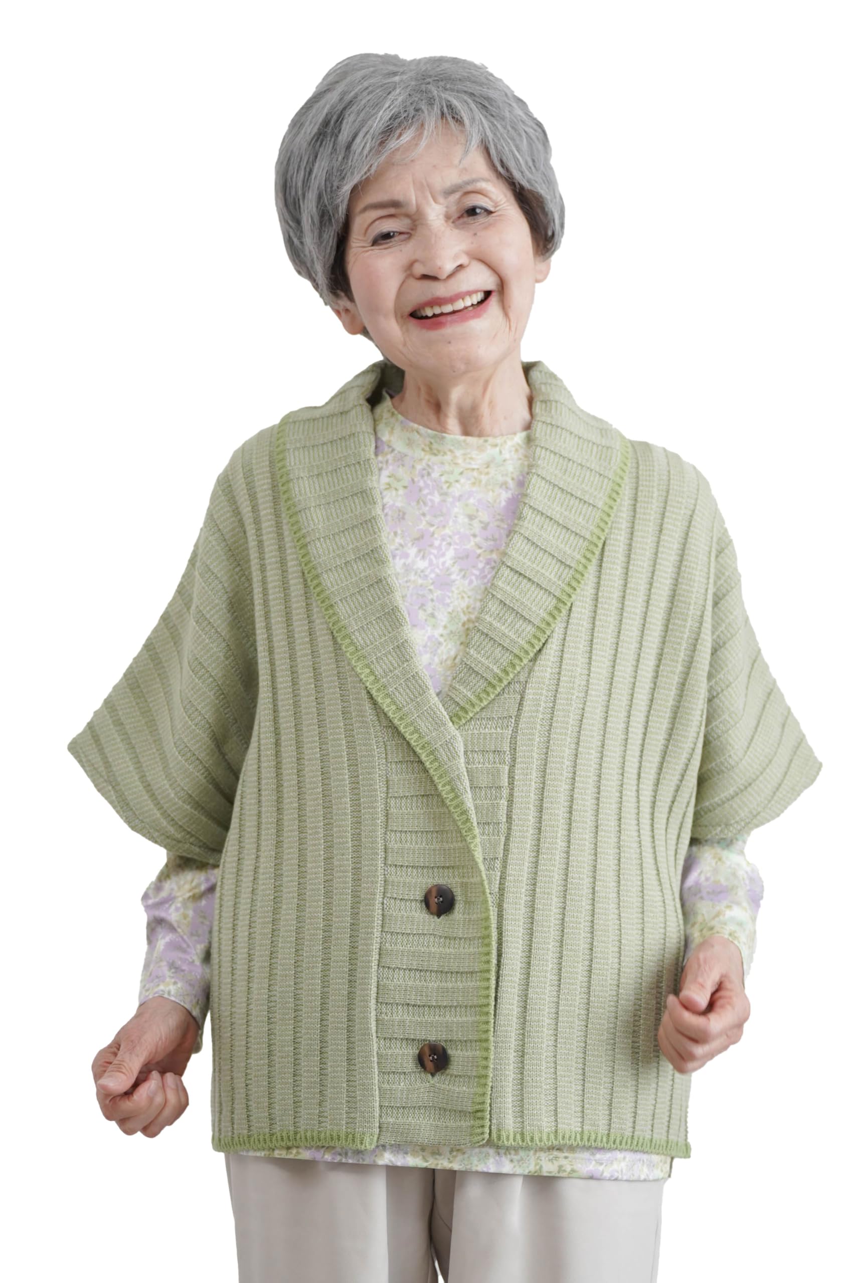 

[Koko Waku] A Japanese-made knitted shoulder warmer that s perfect for when you feel chilly in air conditioning. Machine washable. Suitable for sleepi