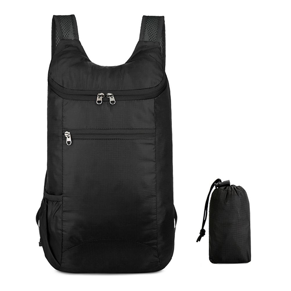 Outdoor Waterproof Foldable Lightweight Backpack Large Capacity Camping Hiking Travel Daypack Leisure Men Women Sport Bags