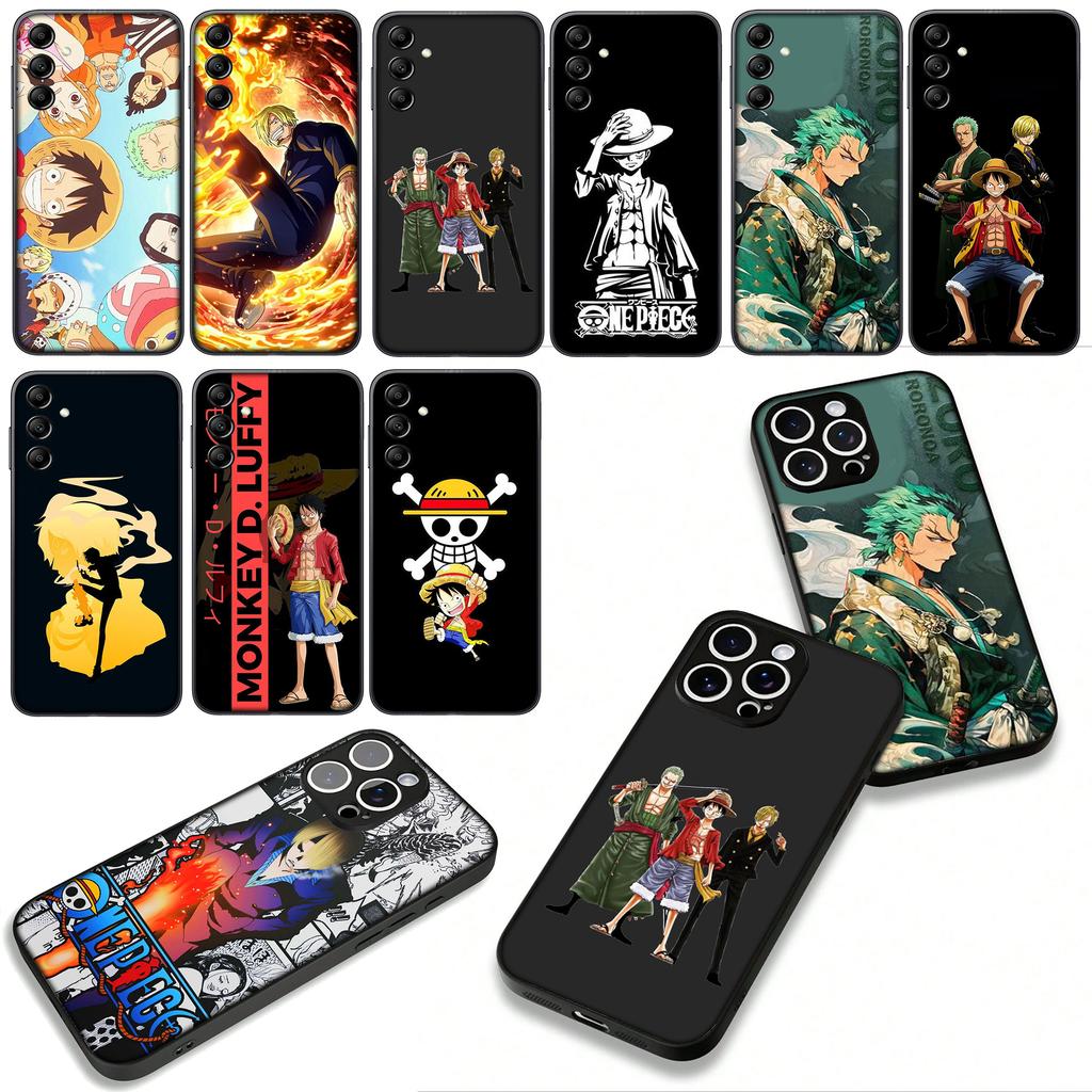 for Motorola Moto Edge 70 60 Fusion 40 NEO 20 Pro G Stylus G56 G96 G73 G52 G41 G42 G51 Case Sanji Roronoa Zoro One Pieces Luffy
