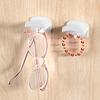 2Pcs Multifunctional Headphone Hook Holder Featuring Anti Slip Pad for Secure Hanging and Space Saving on Desks
