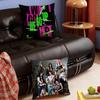 Hot Kpop BBabymonsterS We Go Up Pillow Case Bedroom Sofa Living Room Backrest Decoration Square Cushion Nap Time