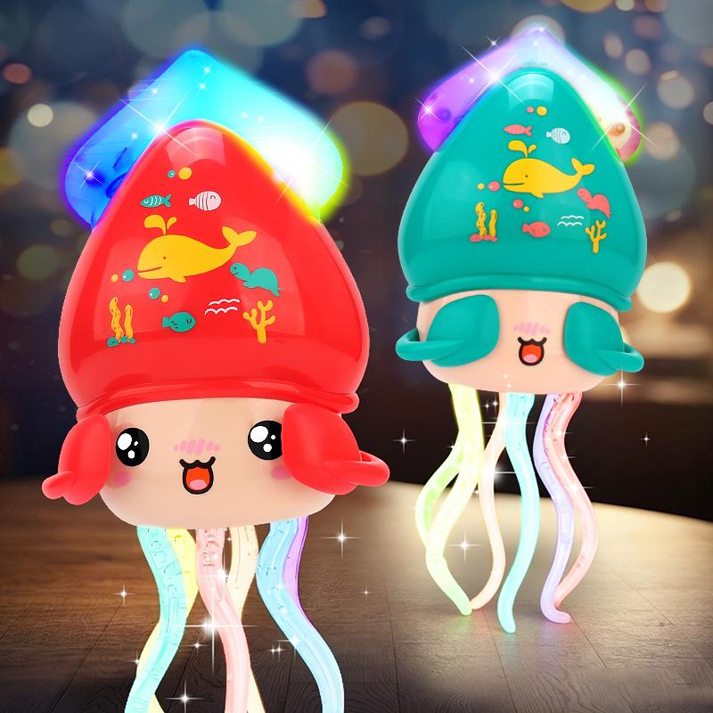 Fun Interactive LED Light Up Octopus Toy Intelligent Design Stress Relief Gift