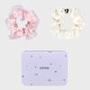 OVT-U Soft Satin Scrunchie Set_4 colors