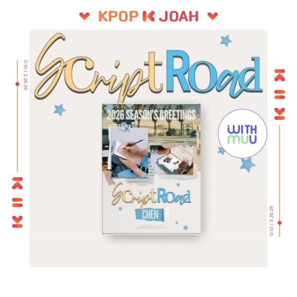 

[POB] CHEN (EXO) [Script Road] 2026 SEASON S GREETINGS WITHMUU POB