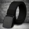 Men's and Women's Anti-Allergy Nylon Belt - Smooth Buckle for Casual, Formal, Outdoor and Daily Wear | Unisex Belt | Large Size Belt