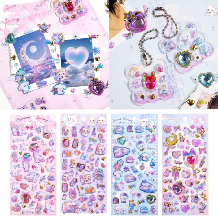 Animal Sticker for Kid Craft Scrapbooking Journal Planner Phone Case Decoration Child Motivational Sticker for Teacher
