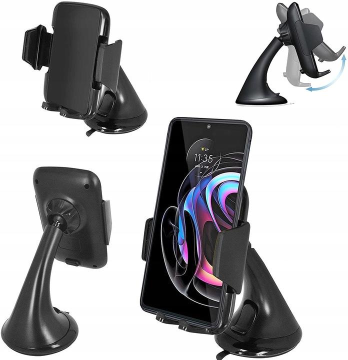 Uchwyt Holder Do Samochodu Na Telefon Szybę Kokpit Deskę Samochodowy Mocny
