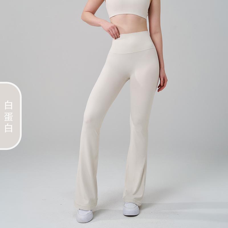 NF Lycra No Size No T Yoga Flared Pants Women's High Waist Hip Lift Naked Yoga Clothing Fitness Micro-pull Yoga Pants