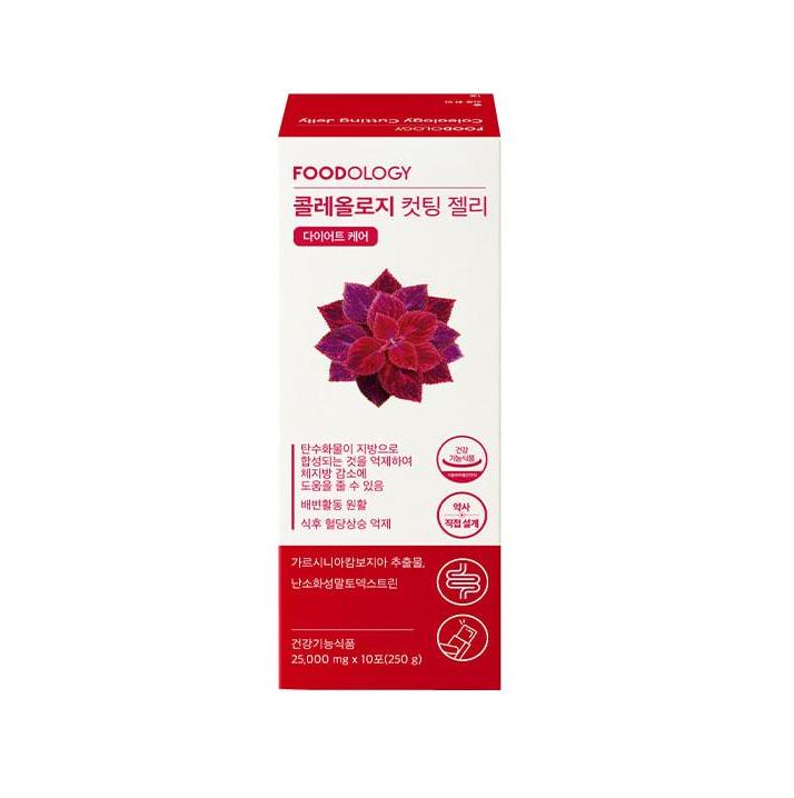 FOODOLOGY Coleology Cutting Jelly (25 G × 10 Sticks) (3 Options)
