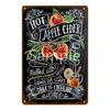 Enjoy Our Garden Kitchen FLowers Metal Tin Sign Farmhouse Home Retro Wall Painting Art Decor Beer Wine Farm Party Poster YL