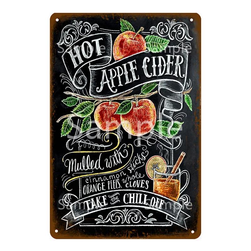 Enjoy Our Garden Kitchen FLowers Metal Tin Sign Farmhouse Home Retro Wall Painting Art Decor Beer Wine Farm Party Poster YL