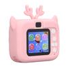 2in Children Camera 20MP HD Video Photograph Kids Digital Camera Built In Battery USB Charging Pink