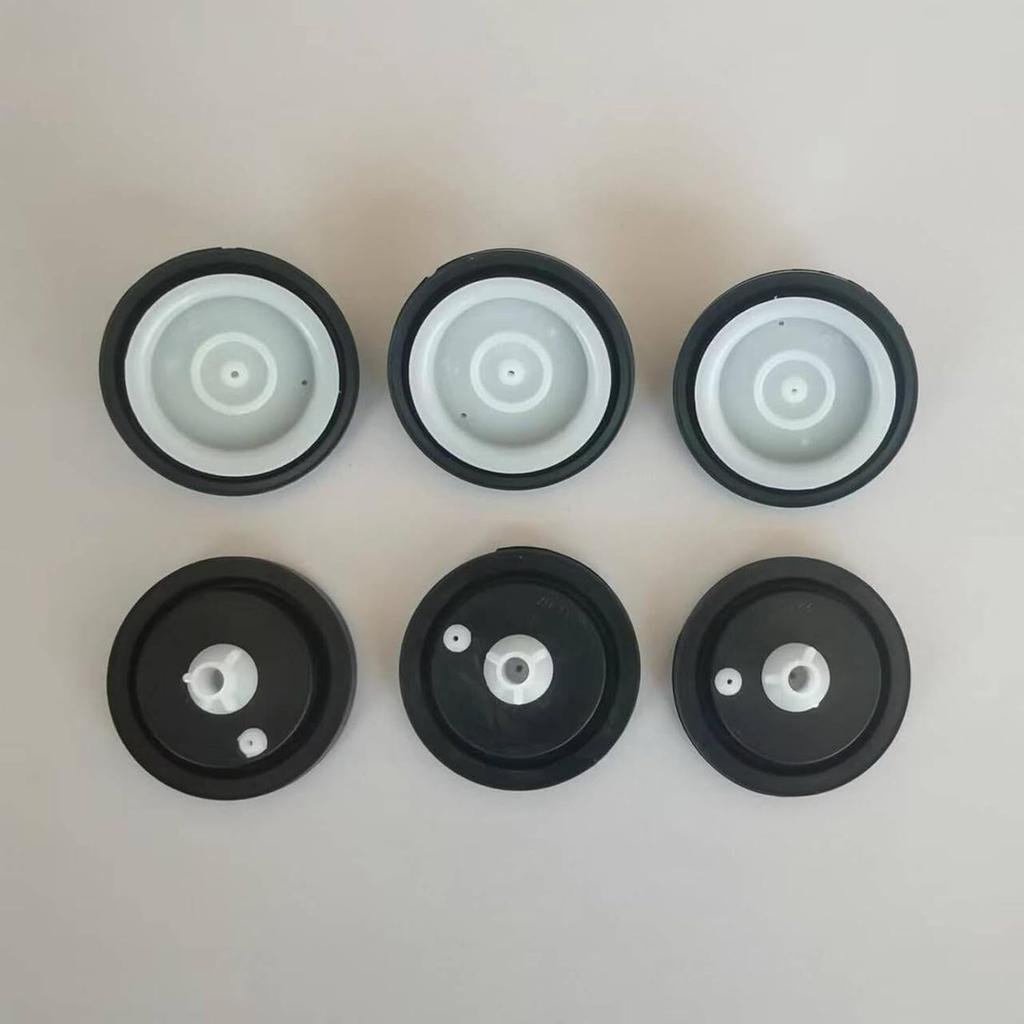 MERIGLARE 4 Pieces Diaphragm Washer, Solenoid Valve Water Inlet Seal Ring Gasket, Sealing Sheet Fittings for Washing Machine, Solenoid Valve Repair