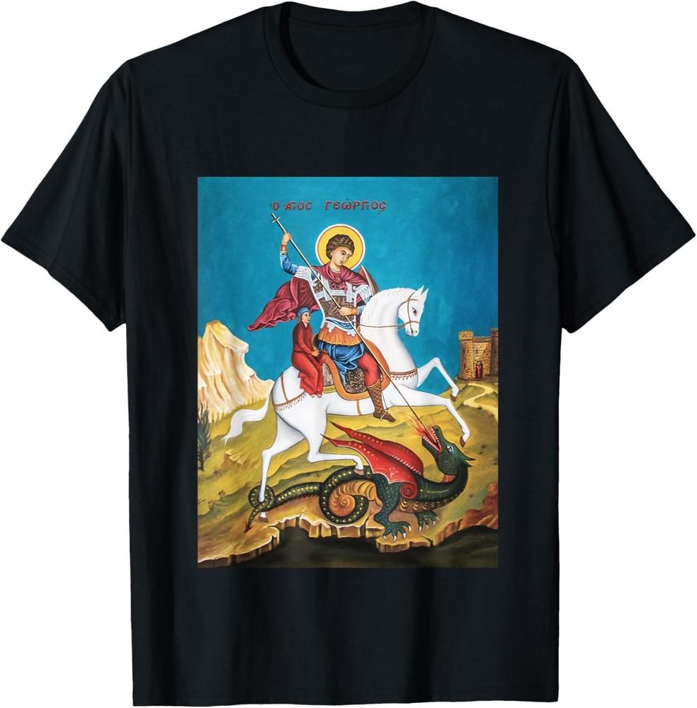 

NEW Saint George and The Dragons Design Gift Tee T-Shirts S-4XL Unisex T-Shirt M
