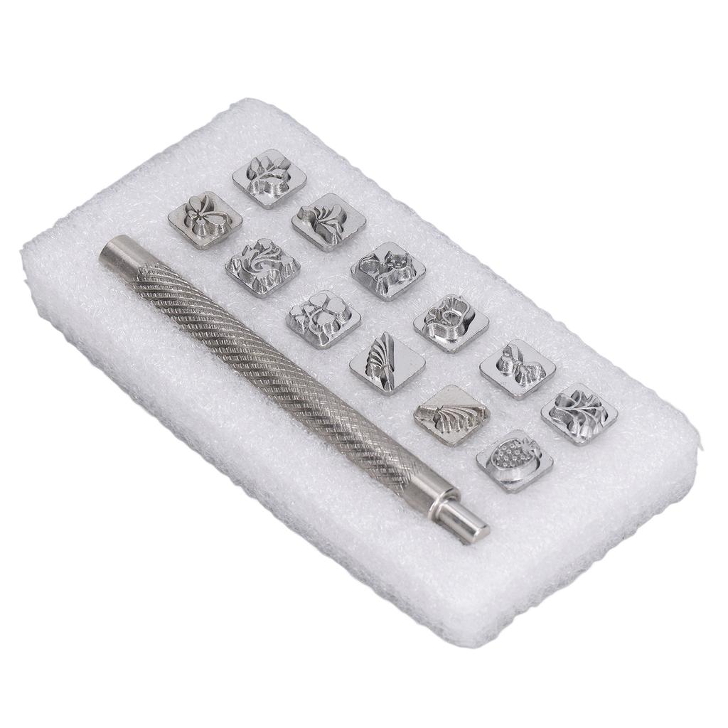Leather Stamps DIY Production Fine Workmanship Fashion Design Novel Pattern Leather Stamping