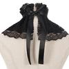Medieval Colonial Chokers Ruffle Lace Neck Collar Detachable Collar Necklace