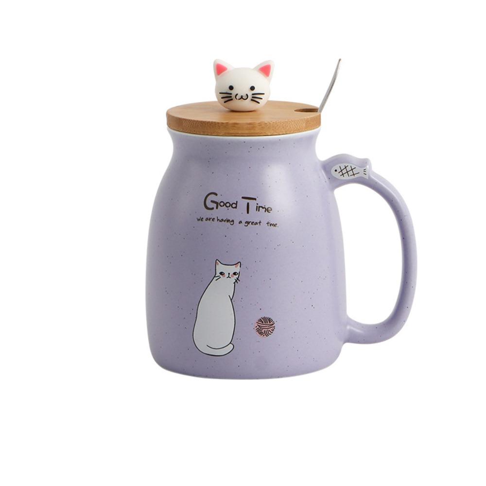 Ceramic Tea Cup Japanese Style Iced Yogurt Cup Drinkware Coffee Mug  Office