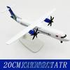 1/400 Scale Christmas Toys 20CM East Malaysia ATR Model Metal Aircraft Model for Collections Collected Gift By Aviation