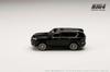 HJ64 1/64 Scale LEXUS LX600 F Sport Black Finished Product