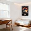 Beverly Hills Cop Retro Distressed Metallschild - Eddie Murphy Filmplakat Wandkunst für Heimbar Man Cave Dekoration