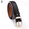 Women Fashion Paint Waist Belt Faux Leather Alloy Buckle Casual Waistband Strap