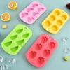Fruit Shape Chocolate Candy Molds Silicone Ice Mold Non-Stick Watermelon/ lemon/ strawberry/ pineapple pattern candy Molds