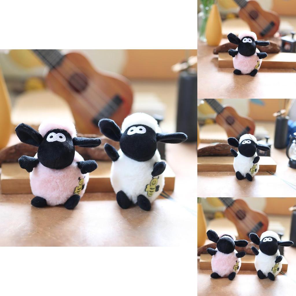 Uroczy Puszysty Brelok Owca Uroczy Pluszowy Dodatek do Torby Miękka Zabawka Lalka