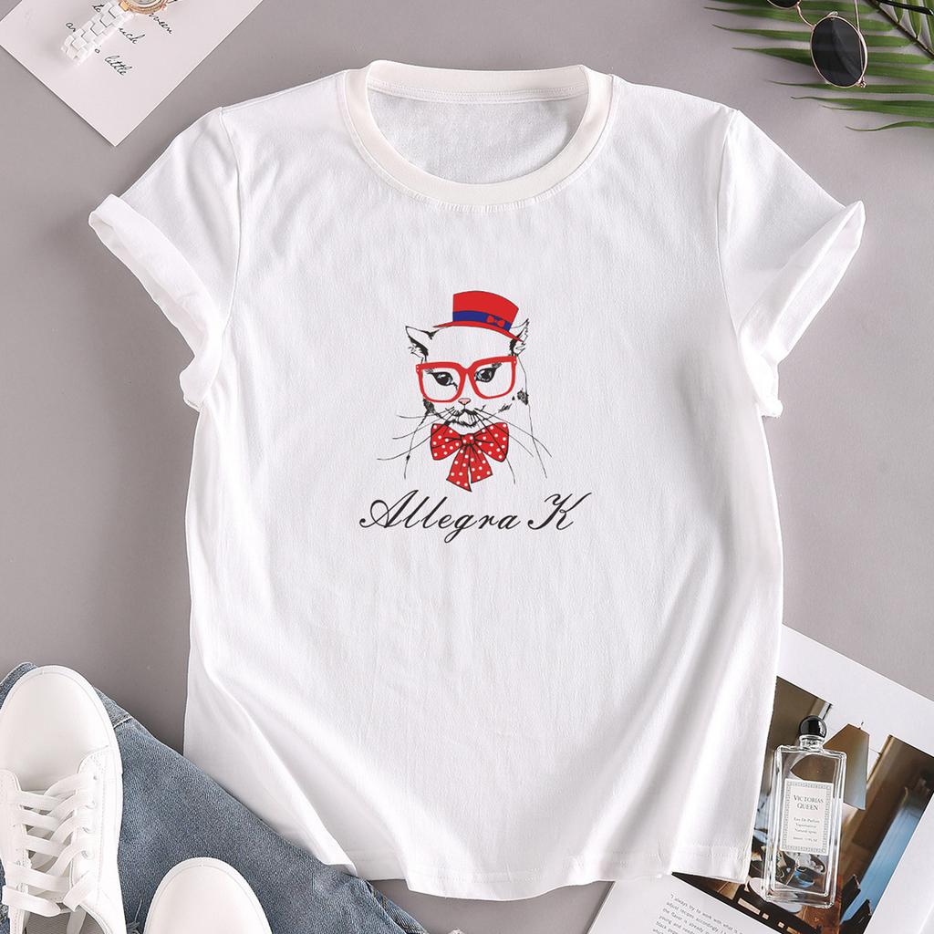 Modne litery pielęgniarka grafika serca damskie t-shirty 90S nowe letnie bluzki O-Neck koszule z krótkim rękawem topy damskie odzież