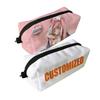 Logo Printed Zipper Nylon Cosmetic Bag Custom Makeup Pouch Promotional Large Capacity Portable Travel Factory Supplier