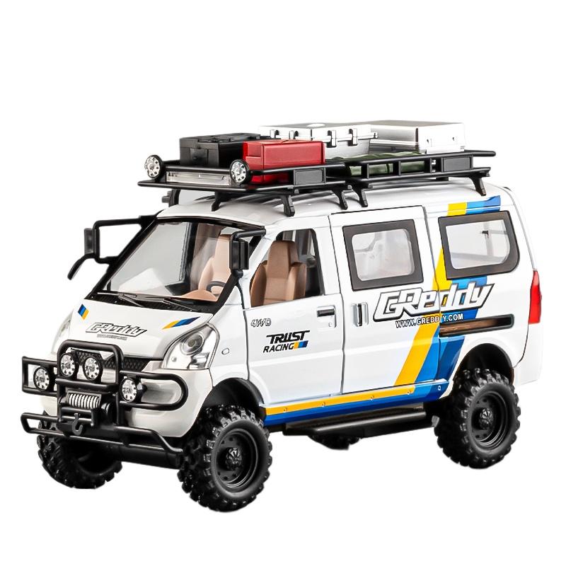 

1/24 WuLing VAN Внедорожник Металлическая Модель Машинки Игрушка Литье под Давлением Металлическое Литье Звук и Свет Машинки Игрушки для Детей Транспортное Средство белый