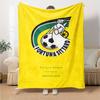 Coperta in Flanella con Stampa Fortuna Sittard Alta Qualità Calda Confortevole Coperta per Tutte le Stagioni Perfetta per Regali Decorazioni per la Casa