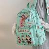 Labubu Kinderrucksack Schultasche Schüler Schultasche Leichter Niedlicher Rucksack Mode Cartoon Rucksack