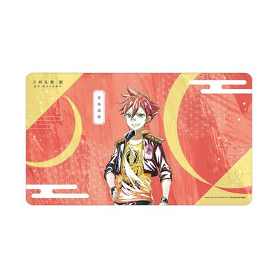 Aizen Kunitoshi from the Anime Ranbu Kai Burning Honnoji Ani Art 2nd Edition Desk Mat "Touken Kyoden Temple" Multi-Purpose