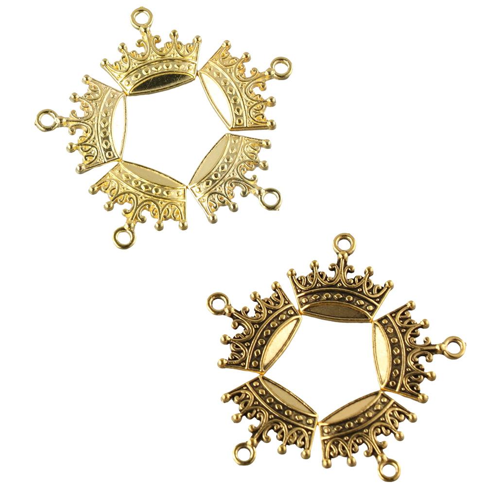 Gold Vintage Charms Antique Gold Mini Charms 100PCS Gold Bracelet Charms Macking Necklace