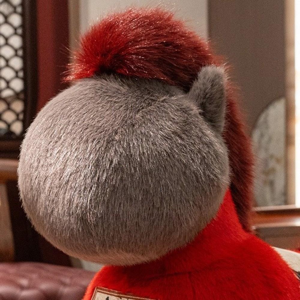 Soft Plush Horse Doll 25cm Stuffed Animal Toys Cute Zodiac Pony Figurine New Year Day