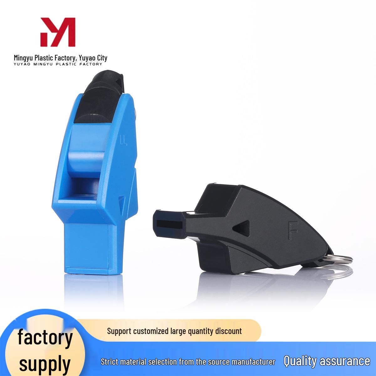 

Outdoor Plastic Sports Whistle for Referees & Coaches - Rescue Whistle for Wilderness & Competition чёрный