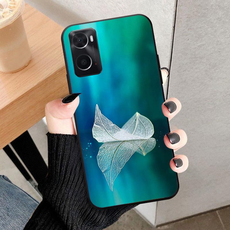 Luxury TPU Phone Case For OPPO A36 A76 A96 4G Silicone Protective Soft Back Cover Fundas For Realme 9i 4G Shockproof Back Cover