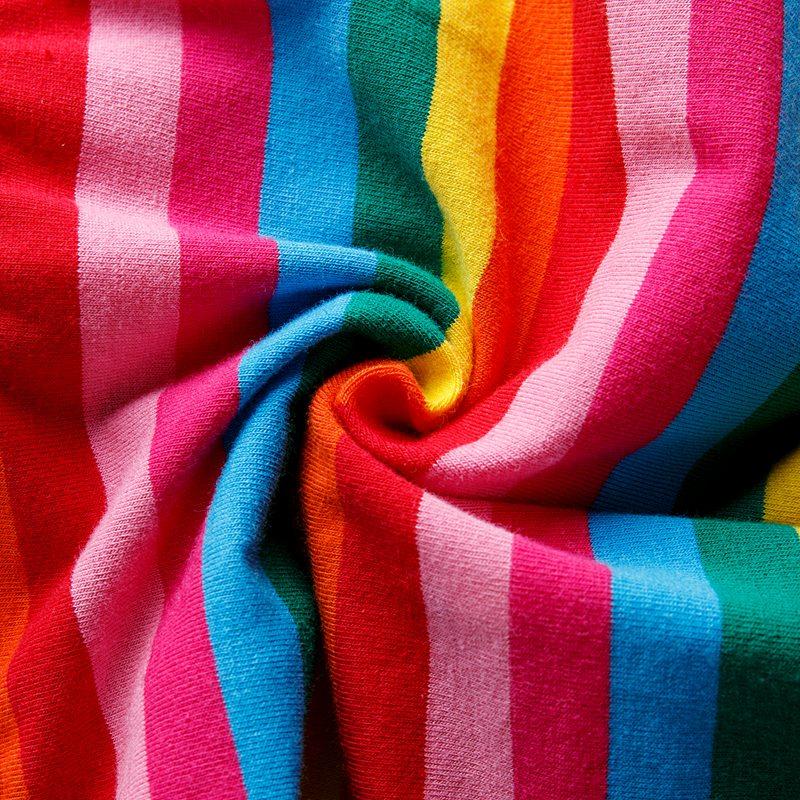 Kalsonger JOCKMAIL Mode Randigt Tryck Regnbågsfärg Herrunderkläder Låg Midja Sport Andningsbara Shorts Vardaglig Casual Hem Underbyxor